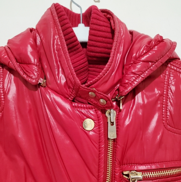Montecore Removable Hooded Red Jacket Size M - Picture 3 of 10